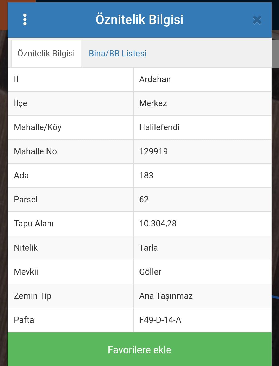 Çiftlik Ahir Besicilik yapmaya uygun yer 11.000M² Ardahan / Merkez / Halilefendi